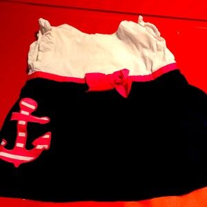 Gymboree girl dress with anchor